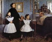 Edgar Degas Belury is family USA oil painting reproduction